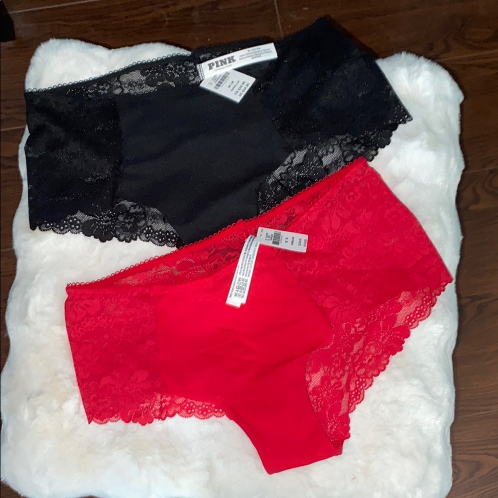 Set of Victoria's Secret Lace Trim Panties